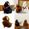 Giocattolo Cavallo di Peluche con Imbottitura in Cotone PP per Regalo ai Bambini o da Collezione