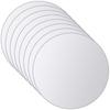 Day and Night - Day and Night Round Glass Mirror Tiles 16 Pack