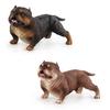 Simulation Animal Model Toy Bully Dog Model Ornament Bulldog Ornament Doll Christmas Gift