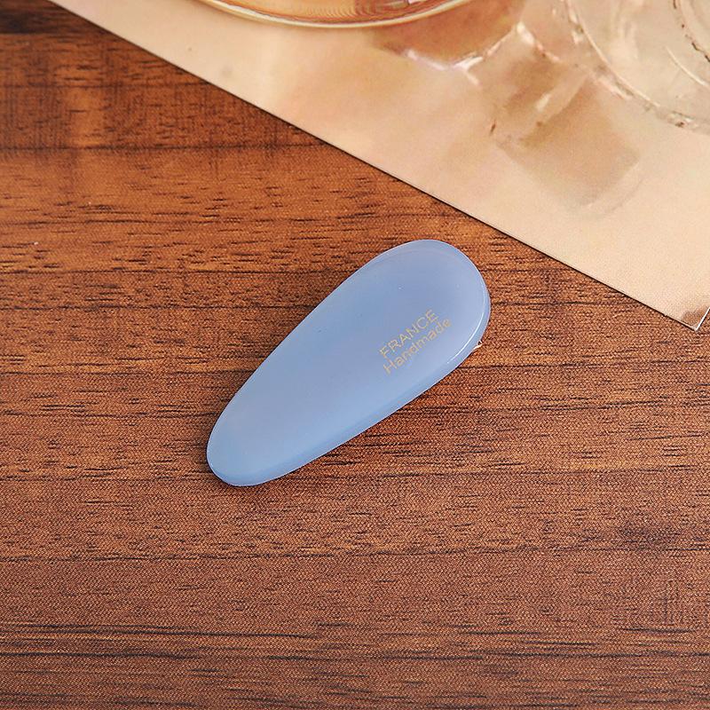 Sweet And Cute Acetic Acid Water Droplets Small Hairpin Side Bangs Broken Hairpin Female Spring And Summer Hairpin Duck Bill Clip Headgear Bb Clip