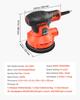 VEVOR 127mm Random Orbital Sander 250W Corded Orbital Sander