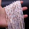 1String, Natural Freshwater Pearls, 4×14-5×15mm White Toothpick Shape Pearl Beads for Jewelry Making DIY Crafts, Wedding Gifts for Women, 36cm