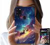 Etui Do Samsung Galaxy A21S - Reniferek Słodki Renifer Świąteczny Wzór