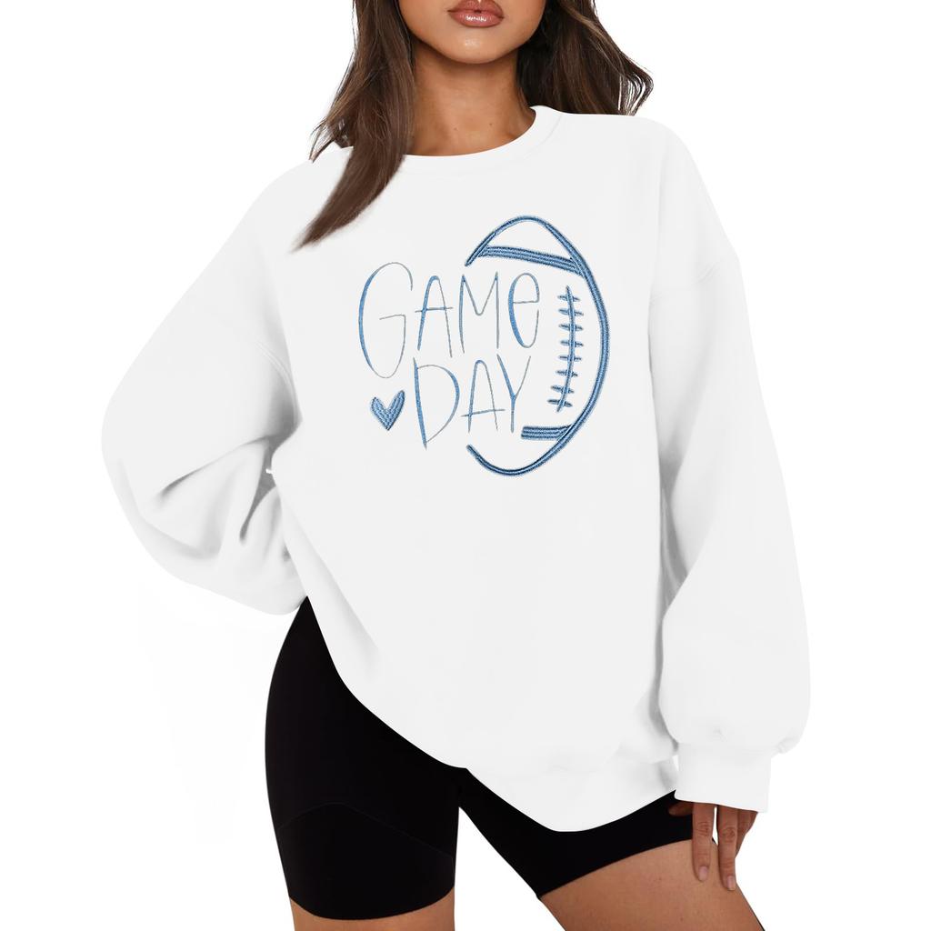 Women's  Sweatshirt Fall Vintage Graphic Long Sleeve Pullover Sweatshirt