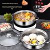 HDST Thickened Stainless Steel 3-Layer Steamer & Soup Pot