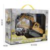 6-Pass Simulation Remote Control Excavator Electric Toy, Alloy Construction Vehicle Model Children'S Remote Control Toy Car