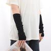 New Ice Silk Sleeve Sunscreen Cuff Arm Sleeves Uv Sun Protect Anti-Slip Summer Men Women Black White Gloves Outdoor Riding Glove