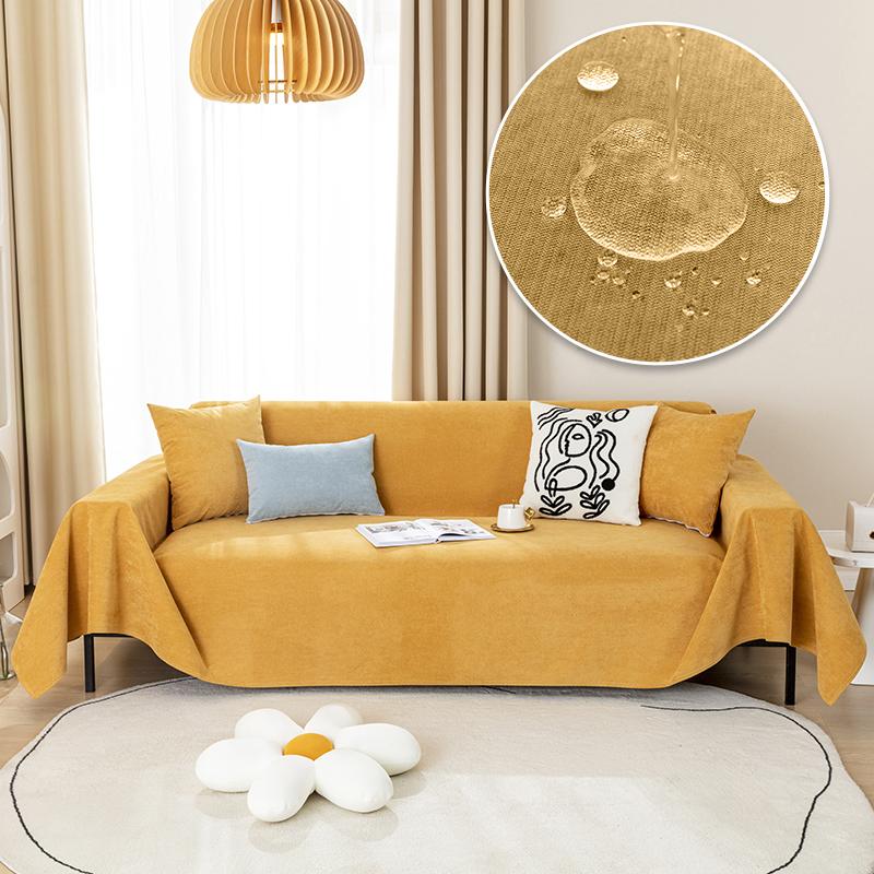 Durable Fabric Sofa Blanket Cover Water Repellent Sofas Towel Anti-scratch Large Size Furniture Cover Home Living Room Decor
