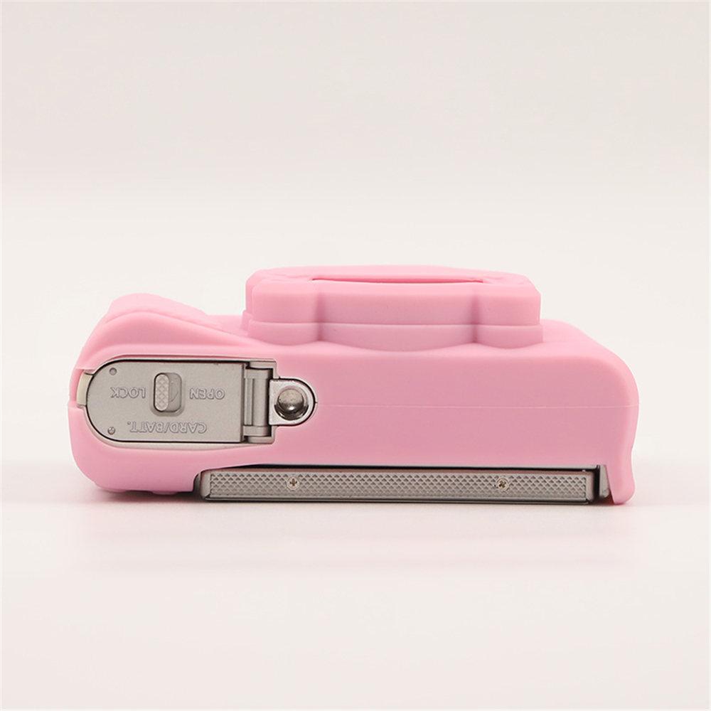 For SX740HS SX730HS Soft Rubber Silicone Case For Canon PowerShot SX740 HS SX730 Armor Body Cover Skin With Len Protector