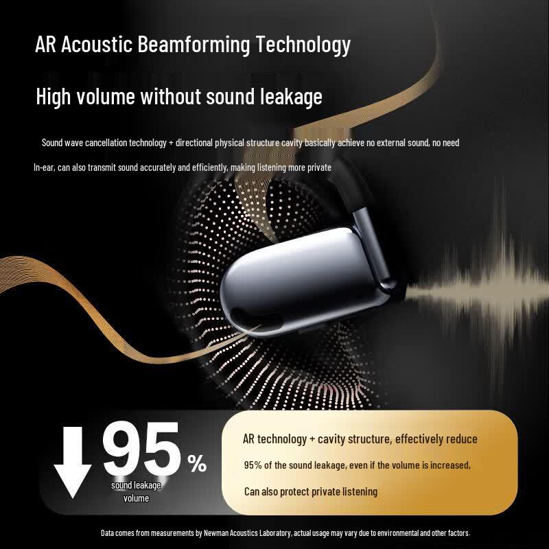 Newmine Q11 Bone Conduction Open-Ear Bluetooth Headset