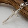 Points Head Only Simple But Cool Cross Necklace for Men Silver 925 Cross Necklace for Men Simple Silver Necklace Necklace Popular Accessories for