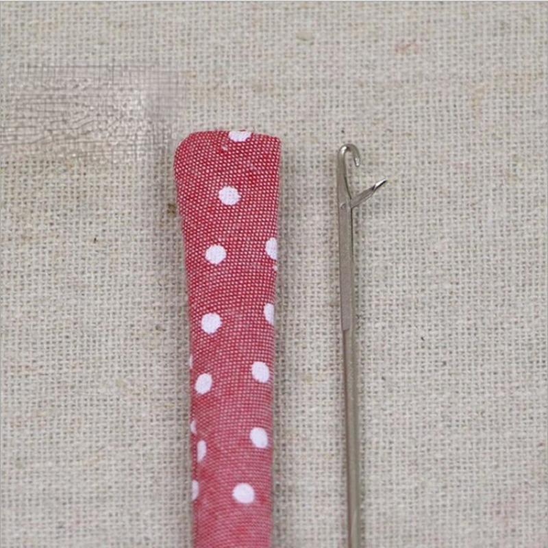 1Piece Stainless Steel Crochet Hook Loop Turner Fabric Tubes Strap Belt Strips Handmade DIY Quitling Tool  Sewing Accessories