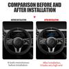 5Pcs 3D Metal R DESIGN Car Interior Sticker For Volvo Octavia 3 Fabia Kodiaq Kamiq RS Rapid Yeti Steering Wheel Decor Accessory