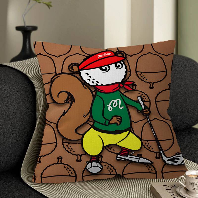 L-Leisure-M-M-Malbones Golf Office Cushion Pillowcase Car Cushion Cover45X45CM Lumbar Pillowcase Sofa Pillowcover