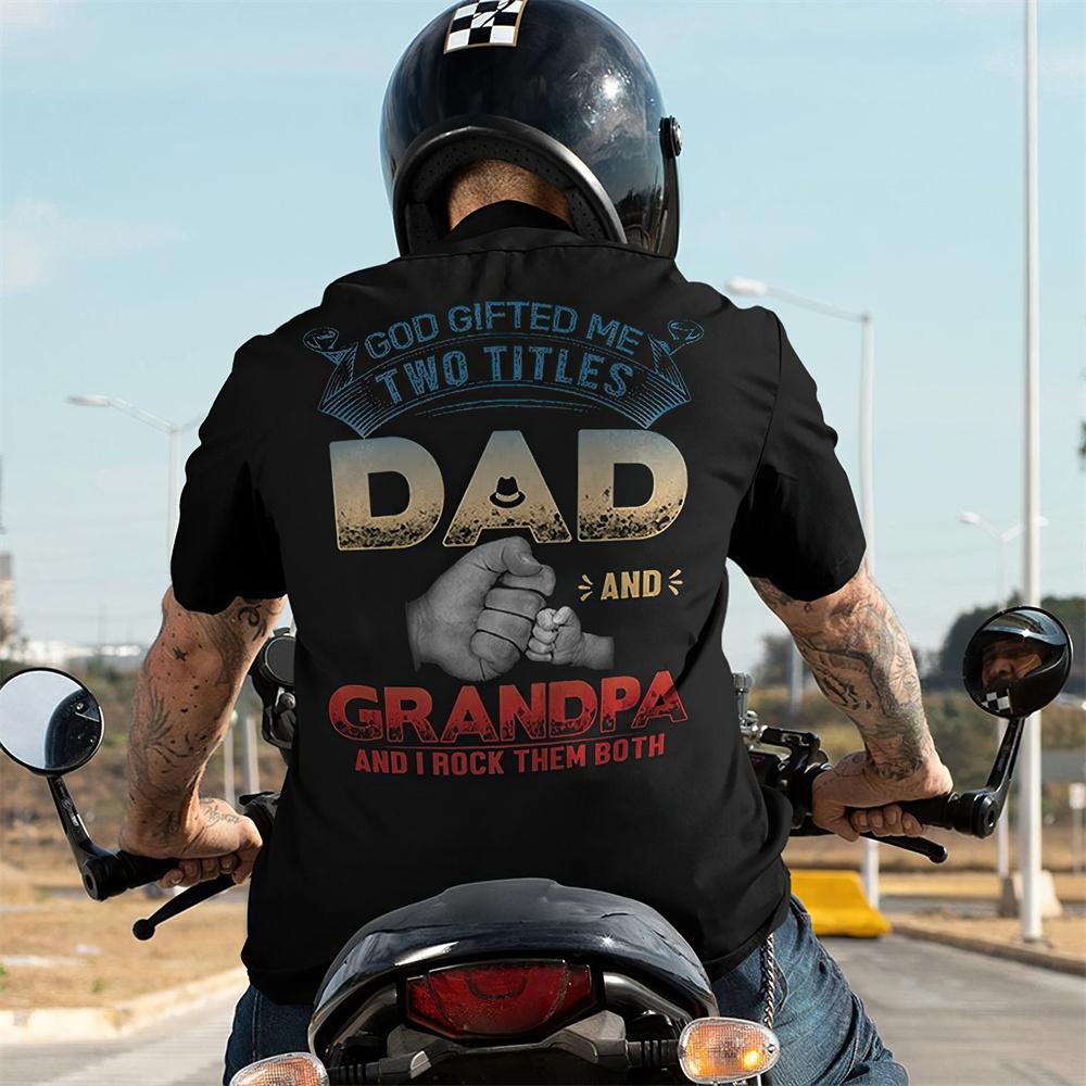 Men's Skull Motorcycle Retro T-Shirt Cotton Printed Short Sleeve Shirt Oversized Fashion Cool Men's Street Summer Clothing