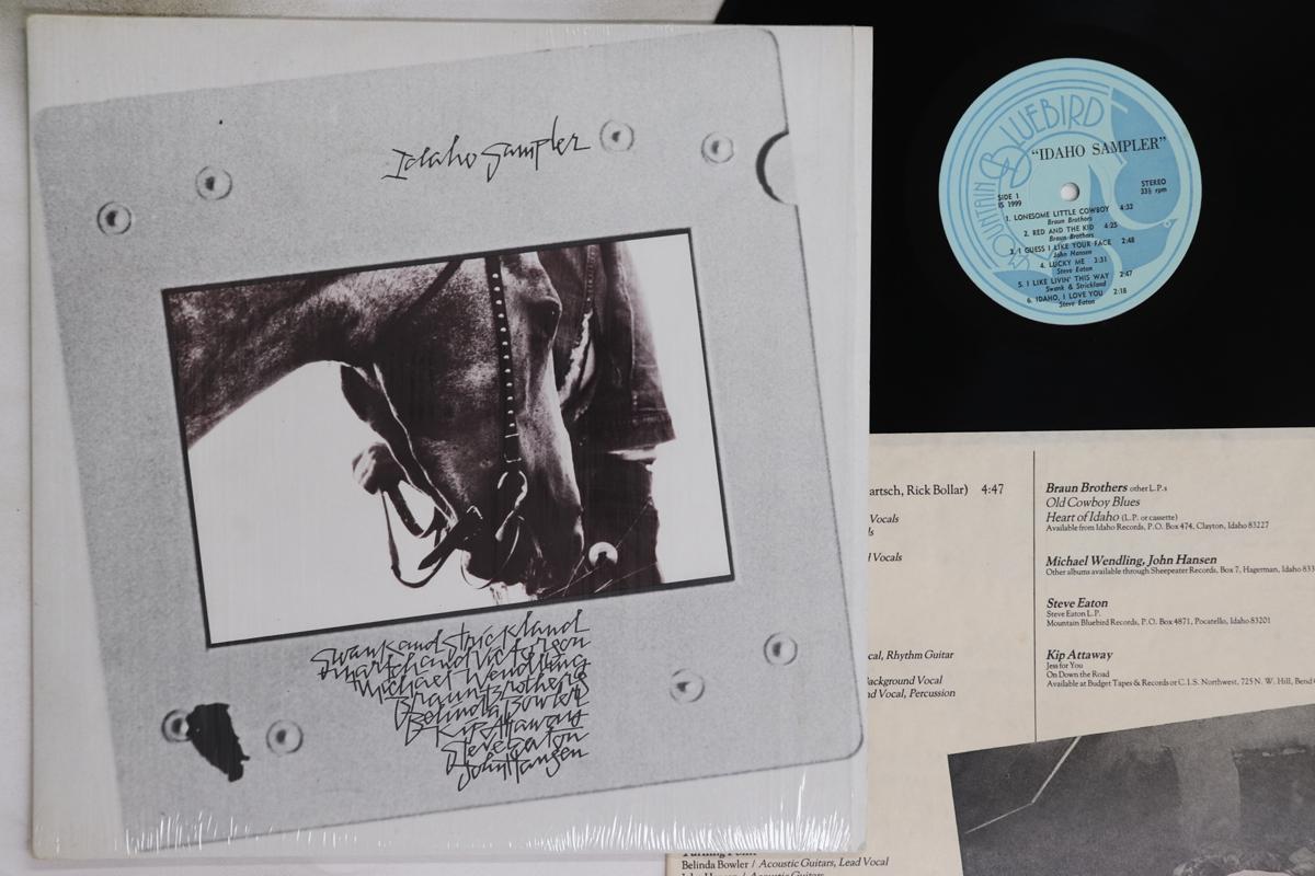 

LP Record VARIOUS - Idaho Sampler IS1999 MOUNTAIN BLUEBI 1968 US Rock Used