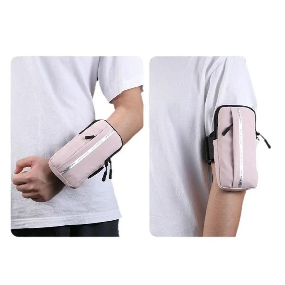PU Running Phone Holder Waterproof Armband Sports Phone Case  Night Run Jogging