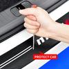 1 szt. Naklejki Ochronne na Tylny Zderzak i Bagażnik Samochodowy z Włókna Węglowego dla Nissan Nismo Qashqai J10 Juke Micra Leaf Sentra Patrol Y61 Note