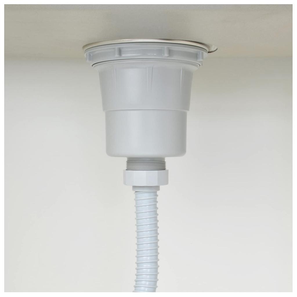 Gaona Shallow Sink Trap, Compatible with 180mm Drain Diameter Kitchen Sinks, GA-PB101