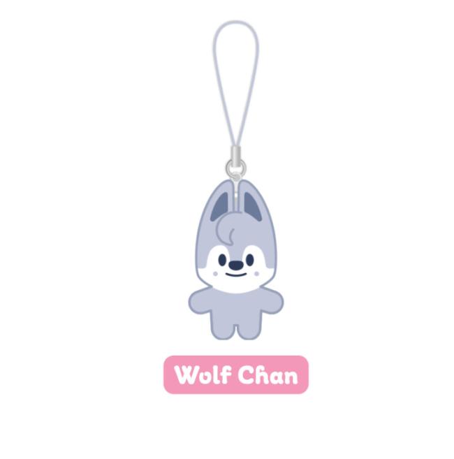 Stray Kids 2025 Fanmeeting [SKZ 5’CLOCK] Official SKZOO Micro Keyring – Character Plush Keychain