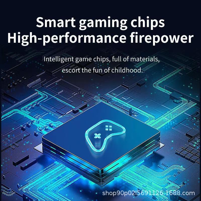 X2 Retro Game Stick 4K Video Game Console 40000+ Games,40+ Emulators,HD Output 2 Wireless Controllers,Plug and Play,TV/Computer