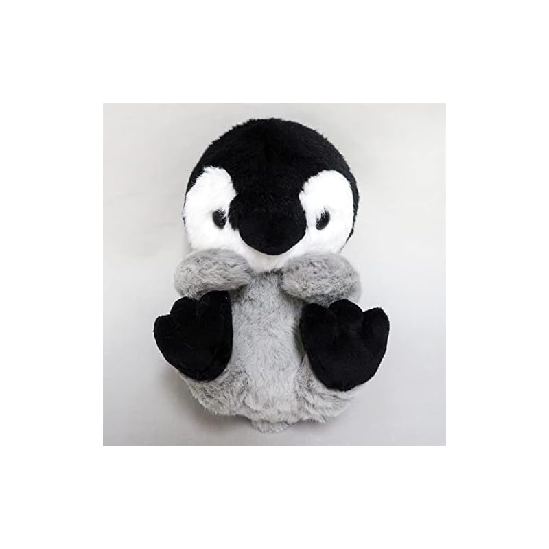 Sanei Boeki Original Plush Toy Kyunkoro Baby Penguin W10×D12×H12cm Animal