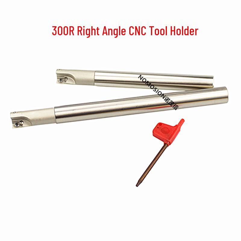 CNC Tool Holder R0.8 Right Angle BAR300R End Mill Holder (Sizes: 10, 12, 14, 16, 17, 19, 20)