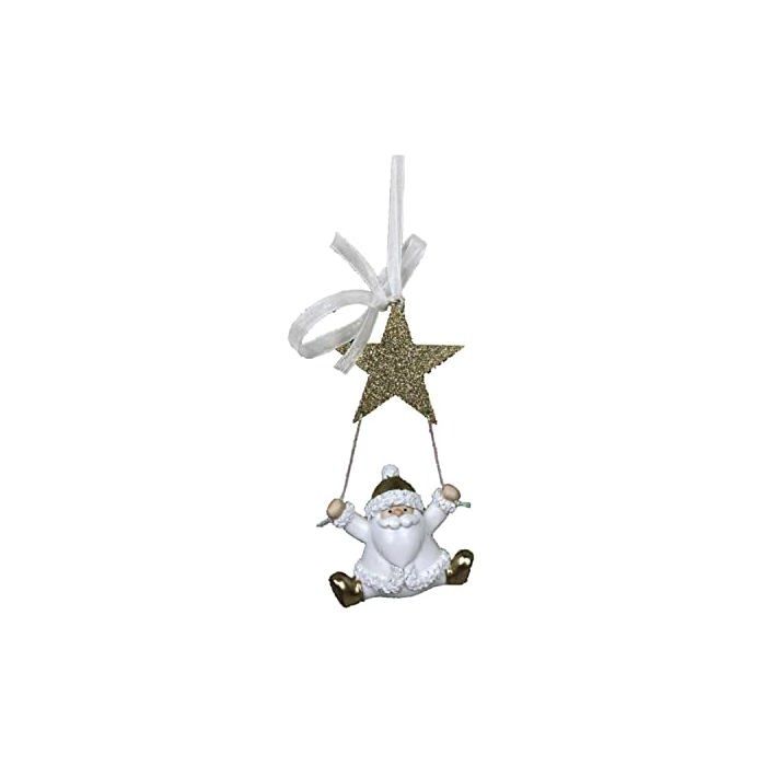 Ornement de Noël en résine - DKD Home Decor - Multicolore - 46,48x43,51x32,06 cm - Décoratif - Léger