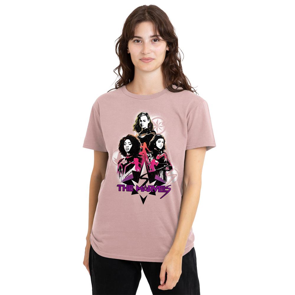 The Marvels Womens/Ladies Graffiti T-Shirt