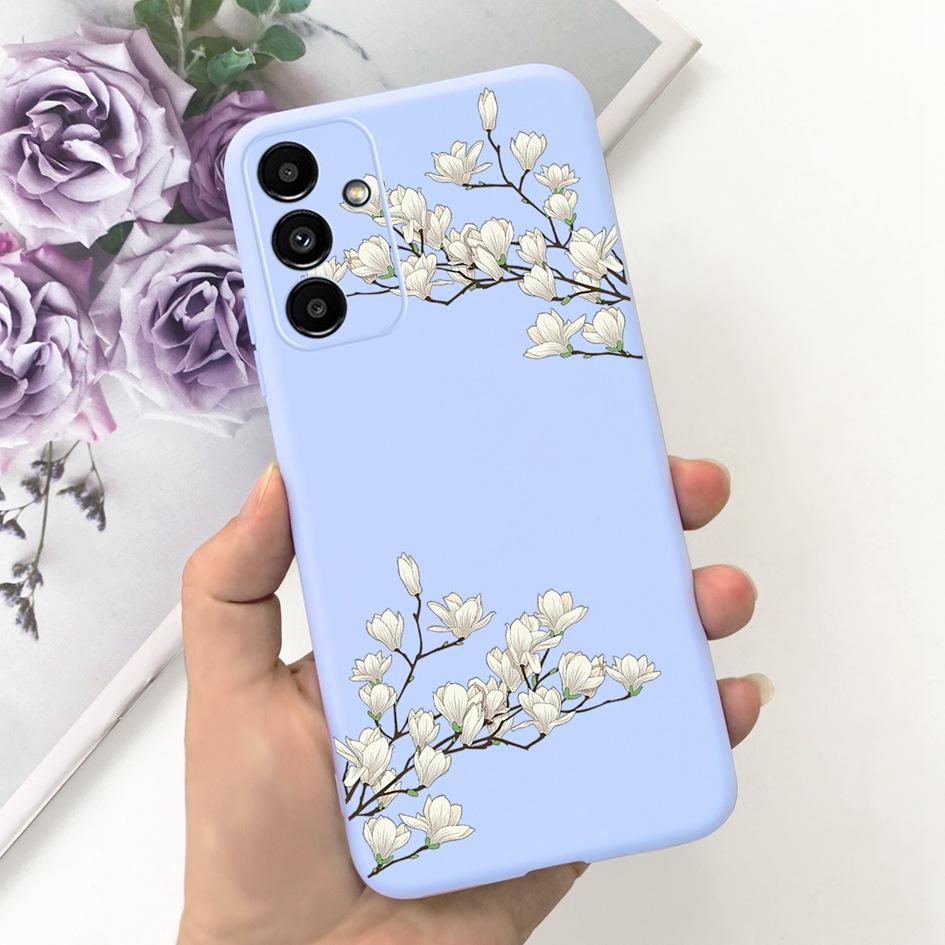 For Samsung A14 5G 2023 Case Lovely Yellow Duck Cat Cartoon Funda For Samsung Galaxy A14 SM-A145F SM-A146B Phone Cover A 14 Etui