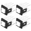 100Pcs Latching Switch Self Locking 6 Pin Flat  Plastic Control Equipment 5.8x5.8mm