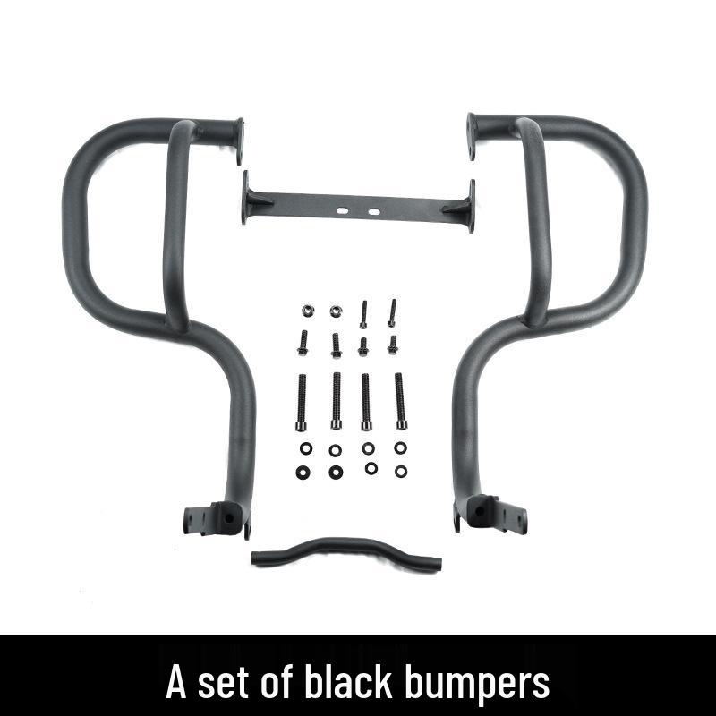 Retro Rear Backrest & Anti-Fall Guard for Qianjiang Flash 300S Motorcycle