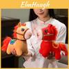 Pony Plush Toy With Pp Cotton Filling For Gift Giving And Lunar New Year Decorations