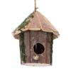 Wooden Bird House Decorative   Birdhouse with   Guard for Outdoor Courtyard Backyard