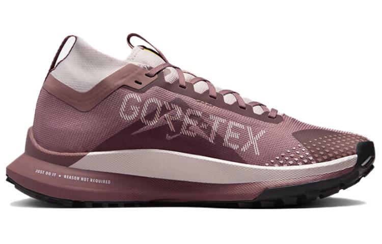 Nike React Pegasus Trail 4 Gore Tex Kouřově fialová Saténově zlatá Jemně žlutá Platinově fialová Dámská DJ7929-201