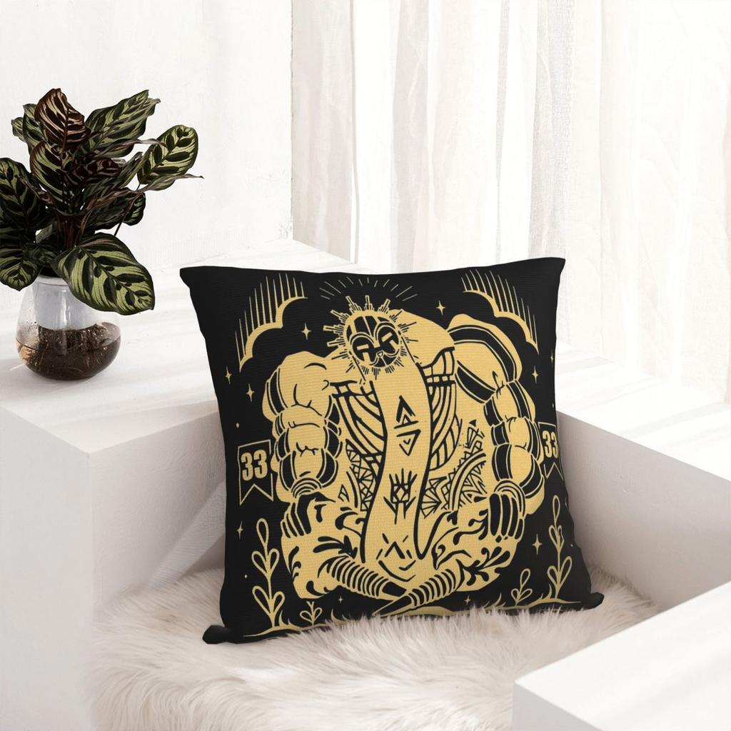 Esquie Clair Obscur Expedition 33 Pillowcase Double-sided Printing Polyester Cushion Cover Decor Pillow Case Cover Home Zipper