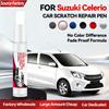 Exclusive Purpose Vehicle Car Paint Repair Pen For 2008-2025 SUZUKI CELERIO Paint Scratch Repair Accessories White ZHJ Black ZJ3