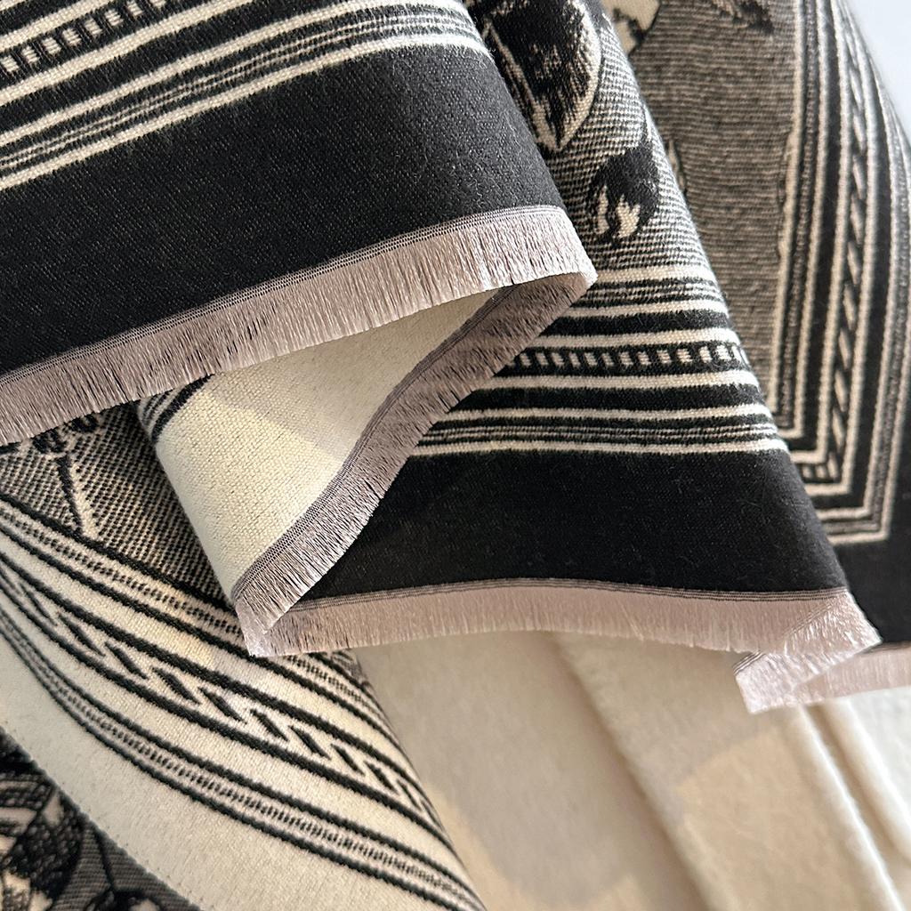 Kamelie Kaschmirschal Damen Winter Senior Sense Vielseitig Verdickt Warmer Schal Klimaanlagen Schal Kleiner Duft