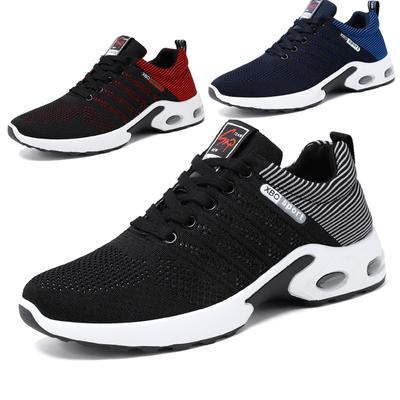 Fashion New Large Size Men's Casual Sports Shoes Fashion Lightweight Thick Sole Sports Shoes Mesh Breathable Jogging  Hiking Men's Shoes