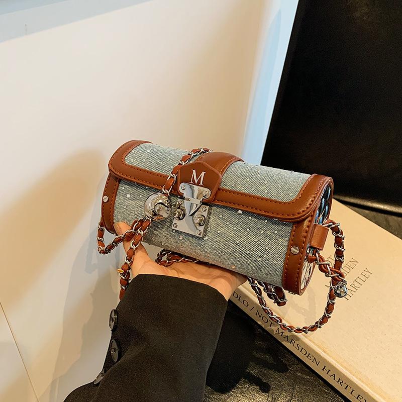 Bolso de Moda para Mujer Nuevo Bolso de Hombro Versátil Bolso Bandolera