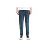 Anta Training Series Solid Color Mid Waist Breathable Straight Leg Casual Pants Men Bottoms Blue 152337342-1