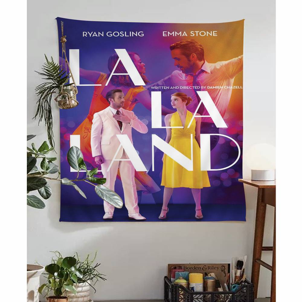 La La Land Anime Tapestry Hanging Tarot Hippie Wall Rugs Dorm Home Decor