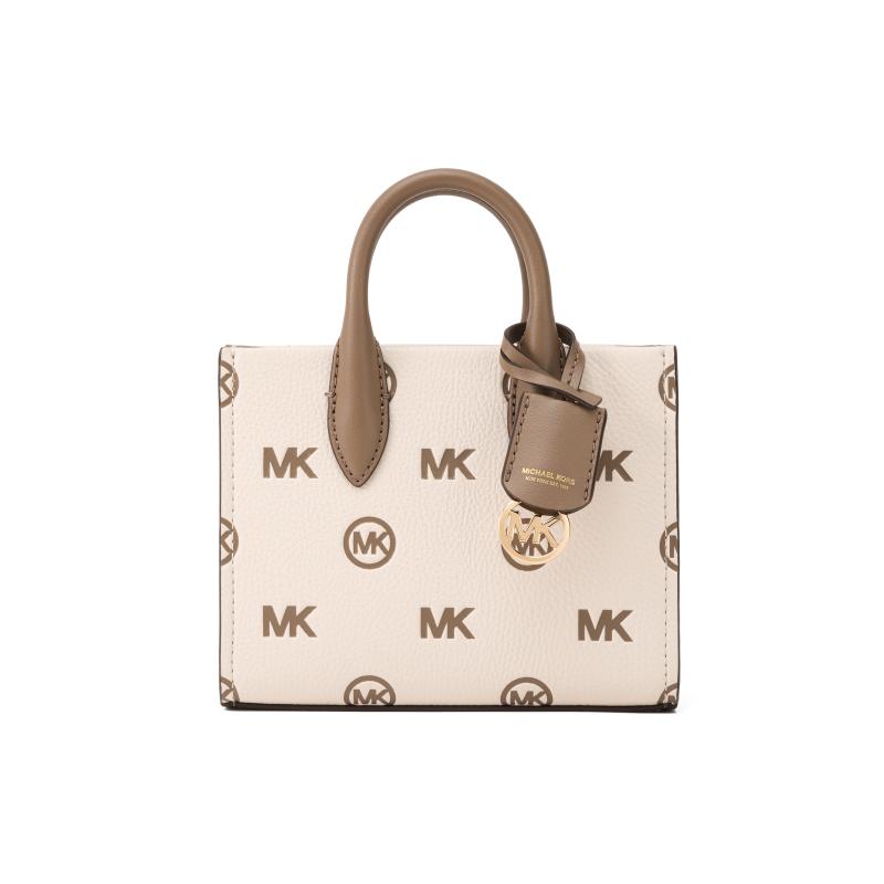 MICHAEL KORS handbag Mirella logo embossed adjustable shoulder strap with zipper closure polyurethane tote bag tote bag shopping bag hand-held