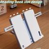 Large Capacity Dual-use Reading Bookshelf Adjustable Pencil Case  Study Desk