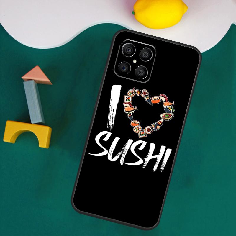 Sushi Case For Honor 200 Pro 50 70 90 X9a X8a X8 X9 X8b X9c X9b Honor Magic 7 Lite 5 6 Pro Cover