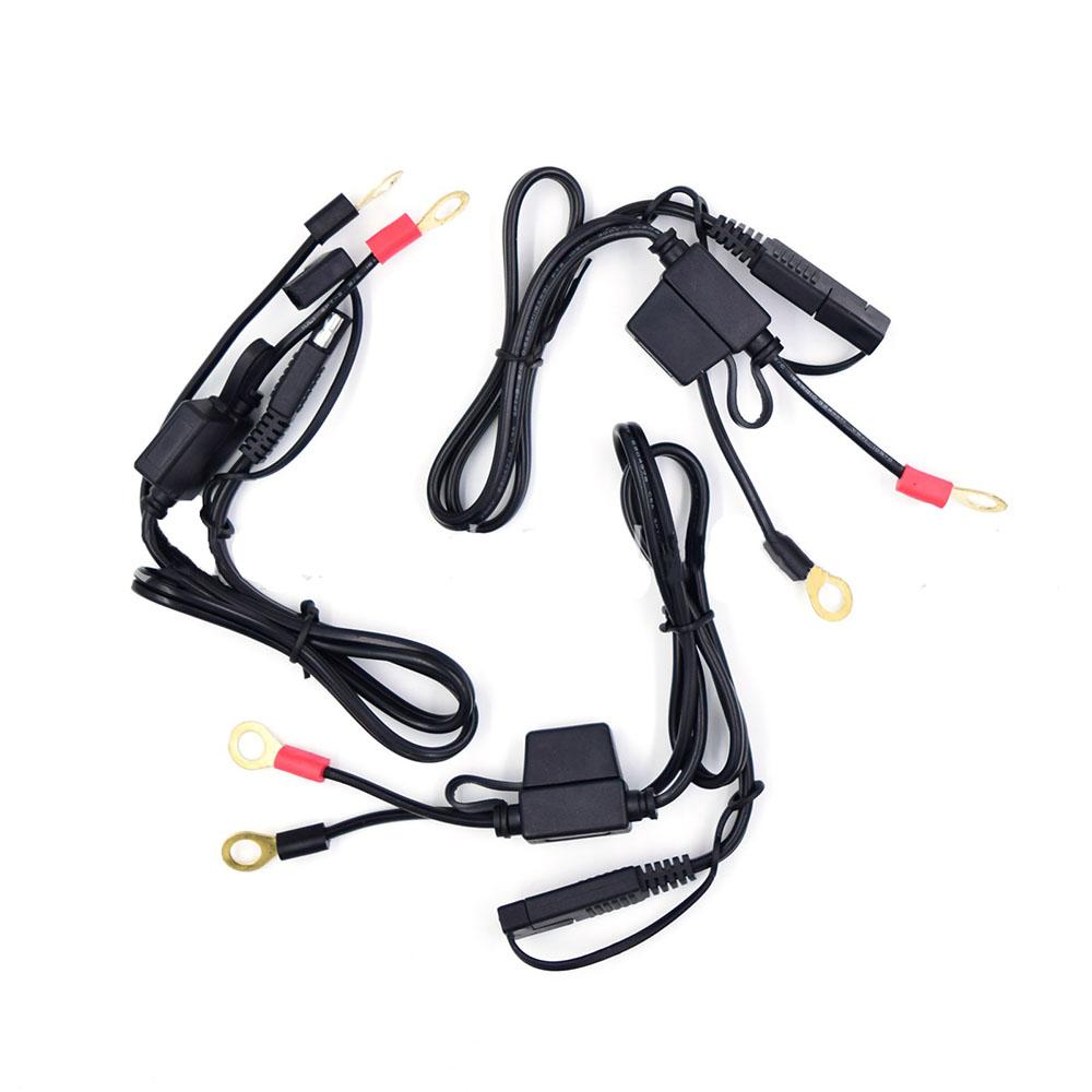 1× Battery Charger Leads (SAE) Battery Ring Leads to SAE Connector EL105 Adapter
