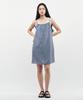 City Breeze Tie-Back Layered Mini Dress_Black