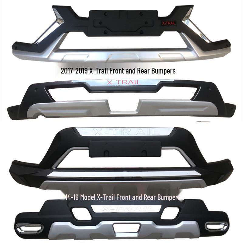 

Сумісний з моделями Qashqai 14-19, комплект захисту переднього та заднього бамперів. 17-19 Luxury Front and Rear Bumper (Second Gen)