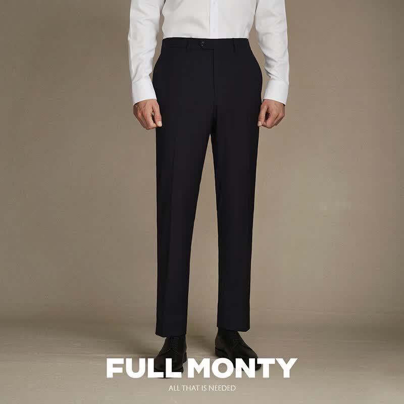 FULL MONTY Men s VBC Wool Herringbone Cropped Trousers S