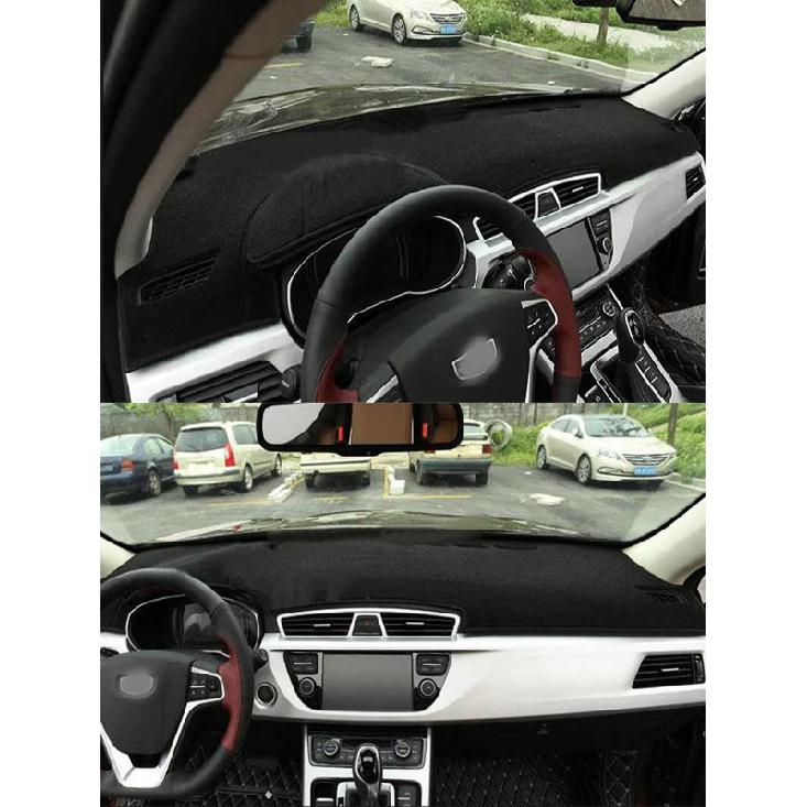 For Geely Boyue Atlas Accessories Dashmat Dashboard Cover trument Panel Protective Pad Anti-Dirt Proof Dash Mat